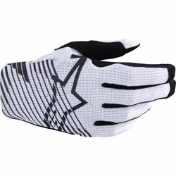 Alpinestars Radar Pro Gants de motocross, blanc, taille 2XL pour Hommes