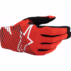 Alpinestars Radar Pro Gants de motocross, rouge, taille 2XL pour Hommes