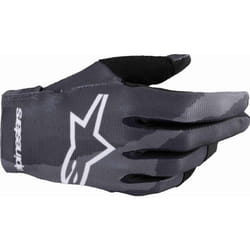 Alpinestars Radar Gants de motocross, noir-vert-multicolore, taille M pour Hommes