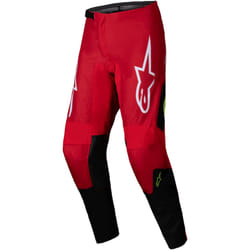 Alpinestars Fluid Haul Pantalons de motocross, noir-rouge, taille 32 pour Hommes