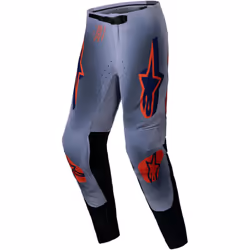Alpinestars Supertech Lipan Pantalons de motocross, gris-orange, taille 38 pour Hommes