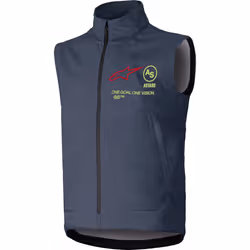 Alpinestars Techstar Softshell Gilet de motocross, gris, taille S pour Hommes
