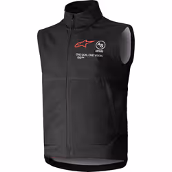 Alpinestars Techstar Softshell Gilet de motocross pour jeunes, noir, taille M