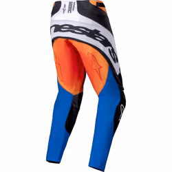 Alpinestars Techstar Melt Pantalons de motocross, noir-orange, taille 30 pour Hommes