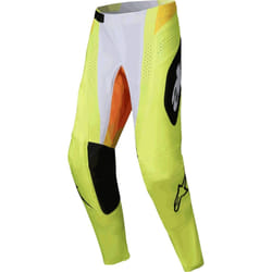 Alpinestars Techstar Melt Pantalons de motocross, noir-jaune, taille 38 pour Hommes