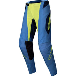 Alpinestars Techstar Melt Pantalons de motocross, bleu-jaune, taille 38 pour Hommes