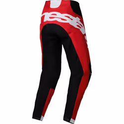 Alpinestars Racer Veil Pantalons de motocross, noir-rouge, taille 32 pour Hommes