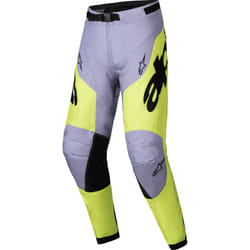 Alpinestars Racer Veil Pantalons de motocross, gris-jaune, taille 38 pour Hommes