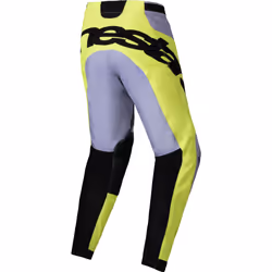Alpinestars Racer Veil Pantalons de motocross, gris-jaune, taille 38 pour Hommes