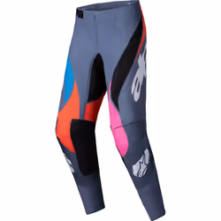 Alpinestars Techstar Dreem Pantalons de motocross, gris-rose, taille 40 pour Hommes