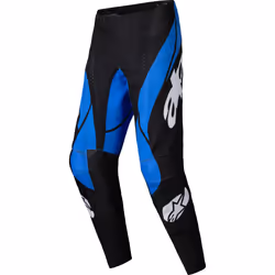 Alpinestars Techstar Dreem Pantalons de motocross, noir-bleu, taille 38 pour Hommes