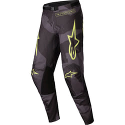 Alpinestars Racer Hollow Pantalons de motocross, gris-jaune, taille 38 pour Hommes