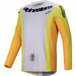 Alpinestars Techstar Melt Maillot de motocross, noir-jaune, taille 2XL pour Hommes - Vue supplémentaire 2