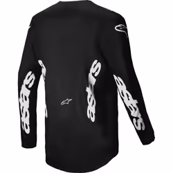 Alpinestars Racer Graphite Maillot de motocross, noir-gris, taille XL pour Hommes