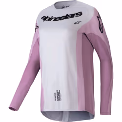 Alpinestars Stella Techstar Melt Maillot de motocross femme, gris-rose, taille M pour Femmes