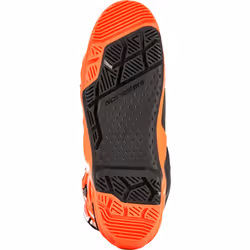 Alpinestars Tech 10 Enduro Bottes de motocross, noir-orange, taille 45 46 pour Hommes