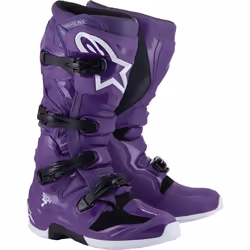 Alpinestars Tech 7 Bottes de motocross, pourpre, taille 49 50 pour Hommes