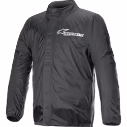 Alpinestars Hurricane V2 Veste de pluie, noir, taille 4XL pour Hommes