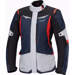 Alpinestars Stella ST-1 imperméable dames moto textile veste, noir-rouge-bleu, taille S pour Femmes - Vue supplémentaire 2