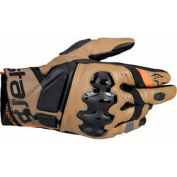 Alpinestars Belize v3 Drystar Gants de moto imperméables, noir-brun, taille XL pour Hommes