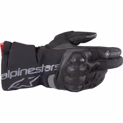 Alpinestars WT-4 GTX Gants de moto imperméables, noir, taille 2XL pour Hommes