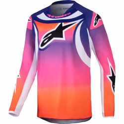 Alpinestars Fluid Wurx Maillot de motocross pour jeunes, multicolore, taille XL