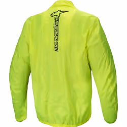 Alpinestars Hurricane V2 Veste de pluie, jaune, taille L pour Hommes