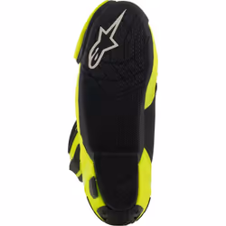 Alpinestars Supertech R Bottes de moto, noir-jaune, taille 45 pour Hommes