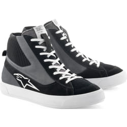Alpinestars Stated Chaussures de moto, noir-gris-blanc, taille 47 pour Hommes