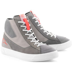 Alpinestars Stated Chaussures de moto, gris-rouge, taille 47 pour Hommes