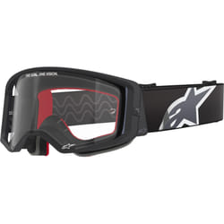 Alpinestars Supertech Corp Absolute Vision Stripe Lunettes de motocross, noir-gris pour Hommes