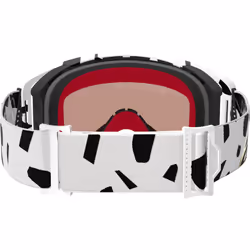 Alpinestars Supertech Corp Absolute Vision Gold Lunettes de motocross, blanc-or pour Hommes