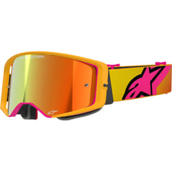 Alpinestars Supertech Corp Absolute Vision Mirror Motocross Brille, orange pour Hommes