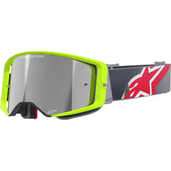 Alpinestars Supertech Corp AV Mirror Lunettes de motocross, gris pour Hommes