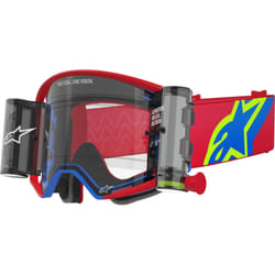 Alpinestars Supertech Corp Roll-Off Lunettes de motocross rouges pour Hommes