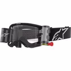 Alpinestars Vision 8 Corp Roll-Off Lunettes de motocross, noir pour Hommes