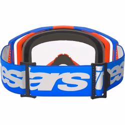 Alpinestars Vision 8 Wordmark Lunettes de motocross, bleu pour Hommes