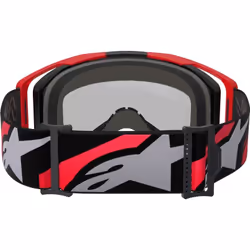 Alpinestars Vision 8 Luar Mirror Lunettes de motocross, noir-rouge pour Hommes - Vue supplémentaire 3