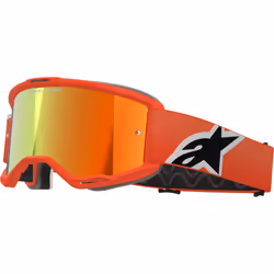 Alpinestars Vision 5 Corp Mirror Lunettes de motocross, orange pour Hommes