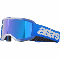 Alpinestars Vision 5 Blaze Mirror Lunettes de motocross, bleu pour Hommes