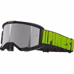 Alpinestars Vision 5 Hollow Mirror Lunettes de motocross, gris-vert pour Hommes