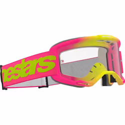 Alpinestars Vision 5 Wordmark Lunettes de motocross, rose pour Hommes