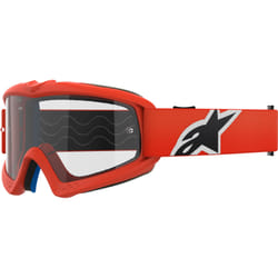 Alpinestars Vision Corp Clear Lunettes de motocross pour jeunes, orange