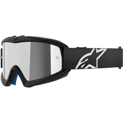 Alpinestars Vision Corp Mirrored Lunettes de motocross pour jeunes, noir