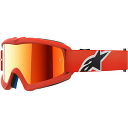 Alpinestars Vision Corp Mirrored Lunettes de motocross pour jeunes, orange