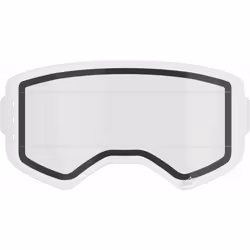 Alpinestars Supertech Dual Pane Roll-Off Lentille de rechange, transparent pour Hommes