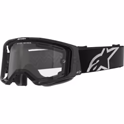 Alpinestars Vision 8 Corp Dual Pane Lunettes de motocross, noir pour Hommes