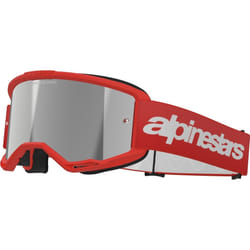 Alpinestars Vision 3 Wordmark Mirror Lunettes de motocross, rouge pour Hommes