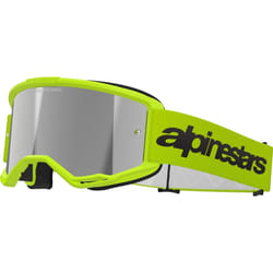 Alpinestars Vision 3 Wordmark Mirror Lunettes de motocross, jaune pour Hommes