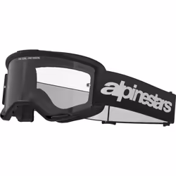 Alpinestars Vision 3 Wordmark Lunettes de motocross, noir pour Hommes